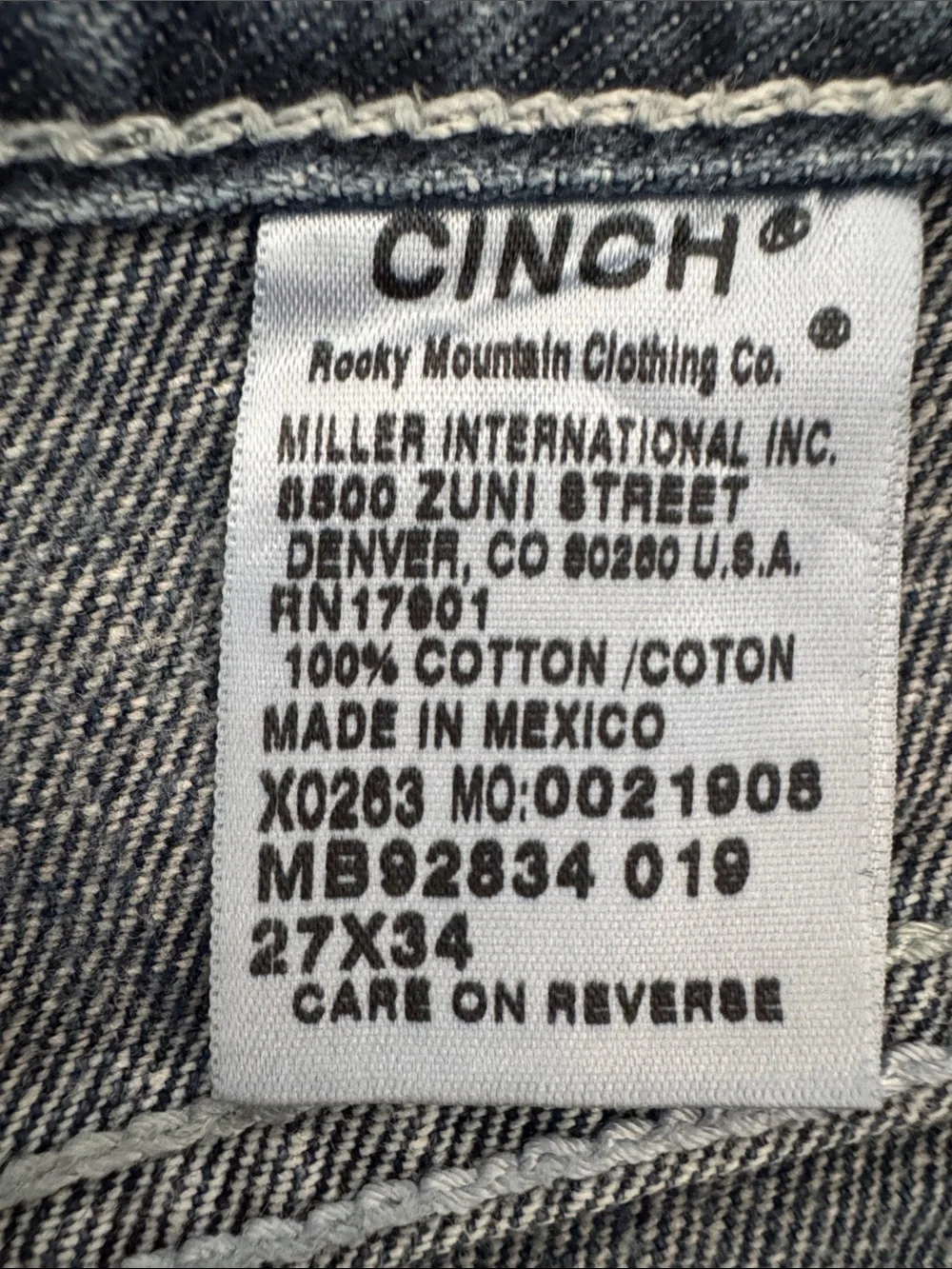 Cinch see stacking